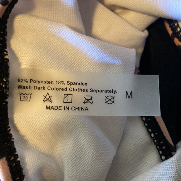 Wrap Leopard Print Bikini Medium - Picture 3 of 3